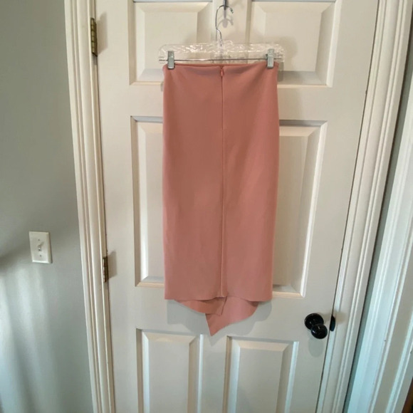 Bec + Bridge Lady Allure Faux Wrap Skirt/Pink, 16727 - Picture 7 of 12